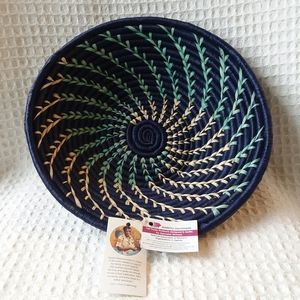 Nawou Handmade Coiled Bowl Made In Uganda